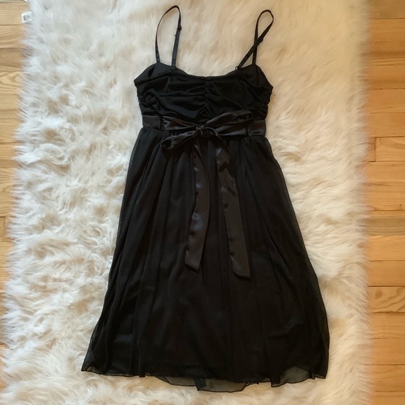 Black Cocktail Dress Le Chateau y2k - Picture 2 of 2